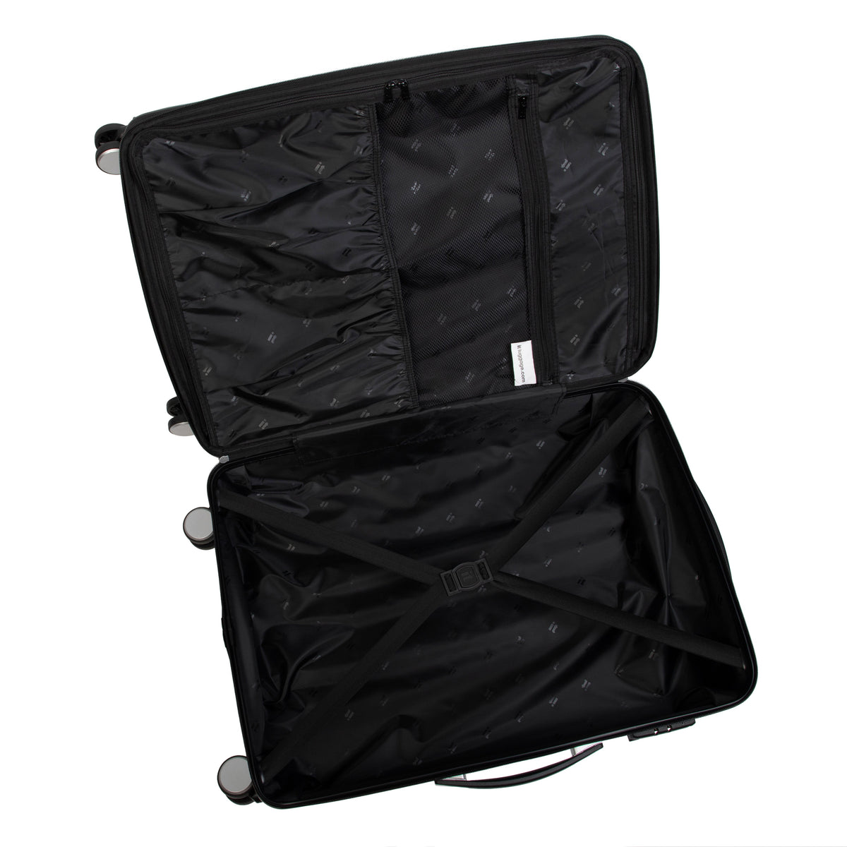IT Luggage Fluidity - 2pc Set (Metallic Silver)