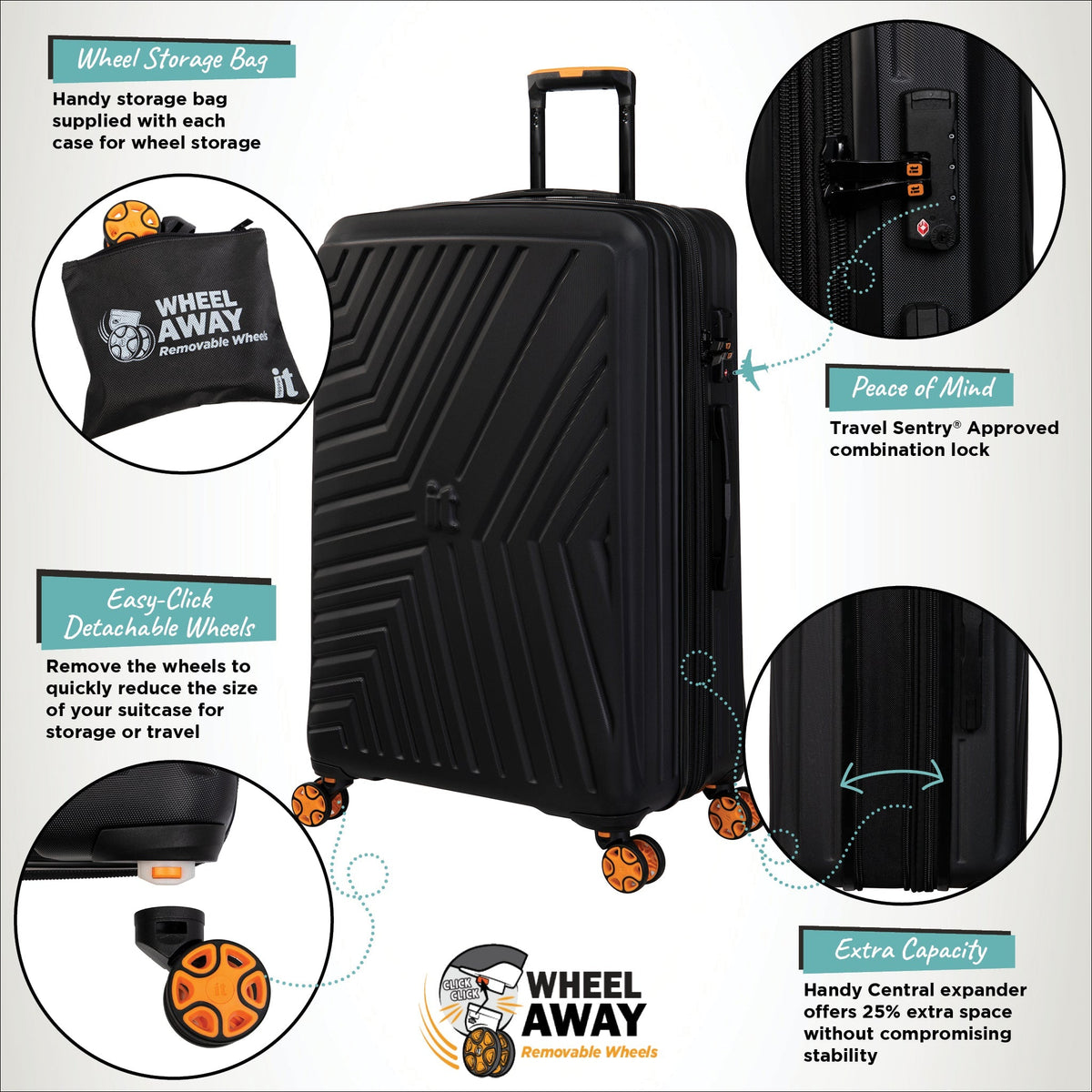 Convertible - Large (Black)