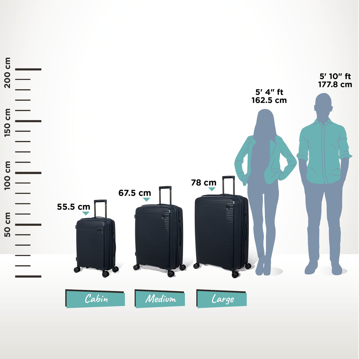 IT Luggage Spontaneous - 3pc Set (Blueberry)