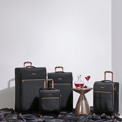 IT Luggage Bewitching - 5pc Set (Black)