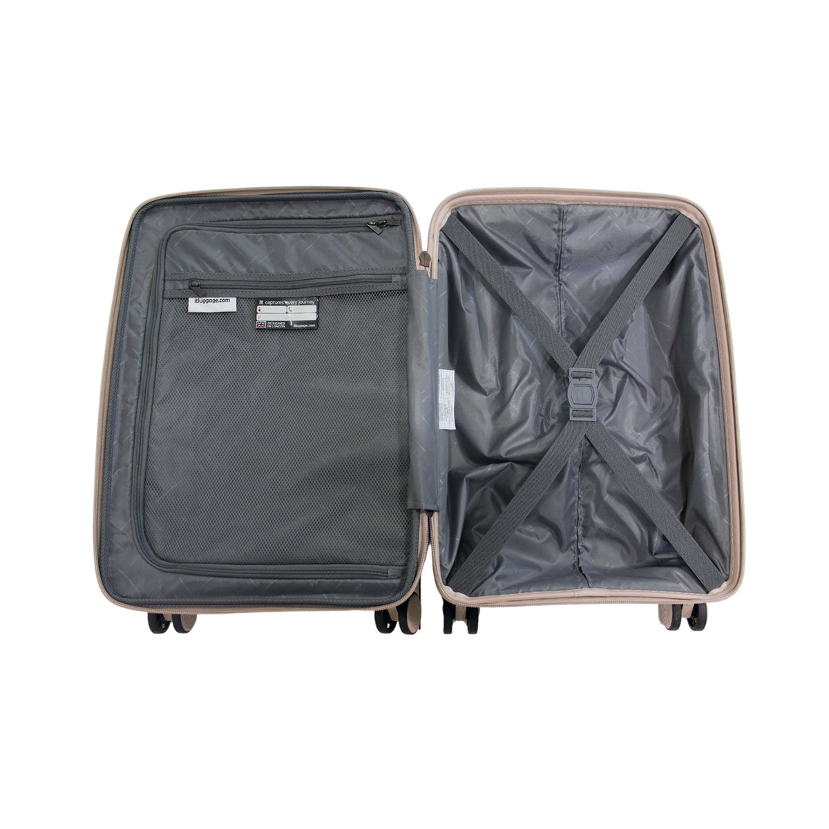 IT Luggage Spontaneous II - Cabin With Pocket (Feather Grey)