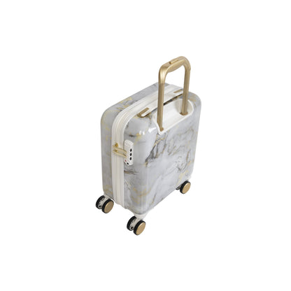 IT Luggage Sheen - Underseat (Gold Greyscale Marble)