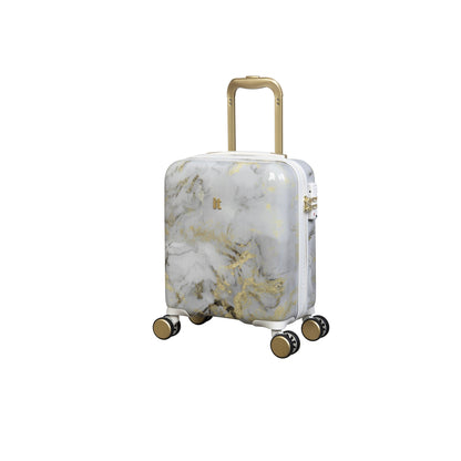 IT Luggage Sheen - Underseat (Gold Greyscale Marble)