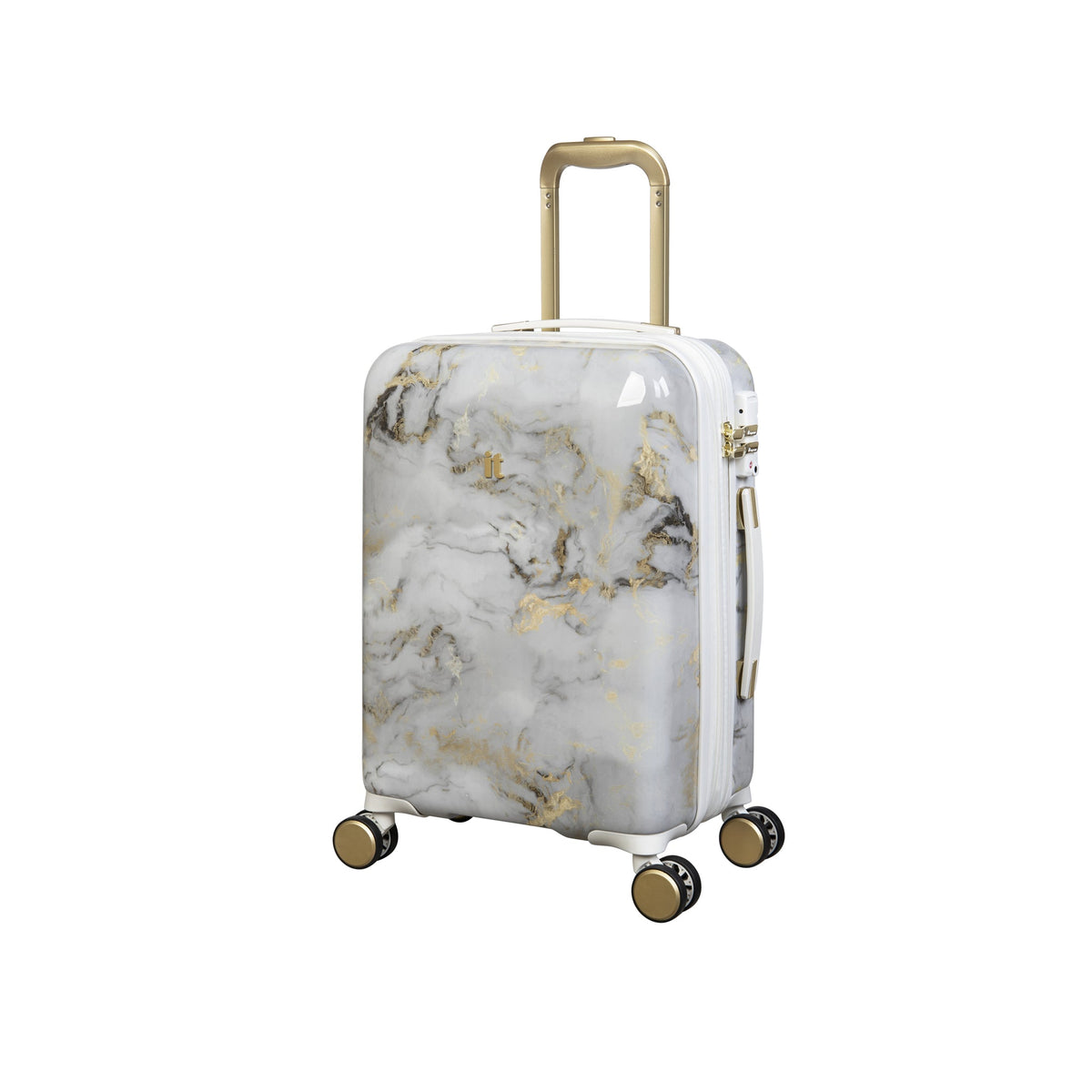 IT Luggage Sheen - Cabin (Gold Greyscale Marble)