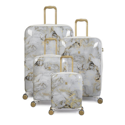 IT Luggage Sheen - Cabin (Gold Greyscale Marble)