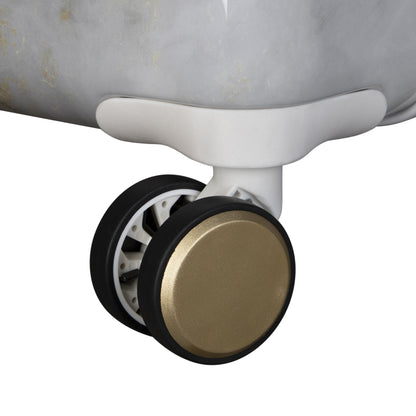 IT Luggage Sheen - Cabin (Gold Greyscale Marble)