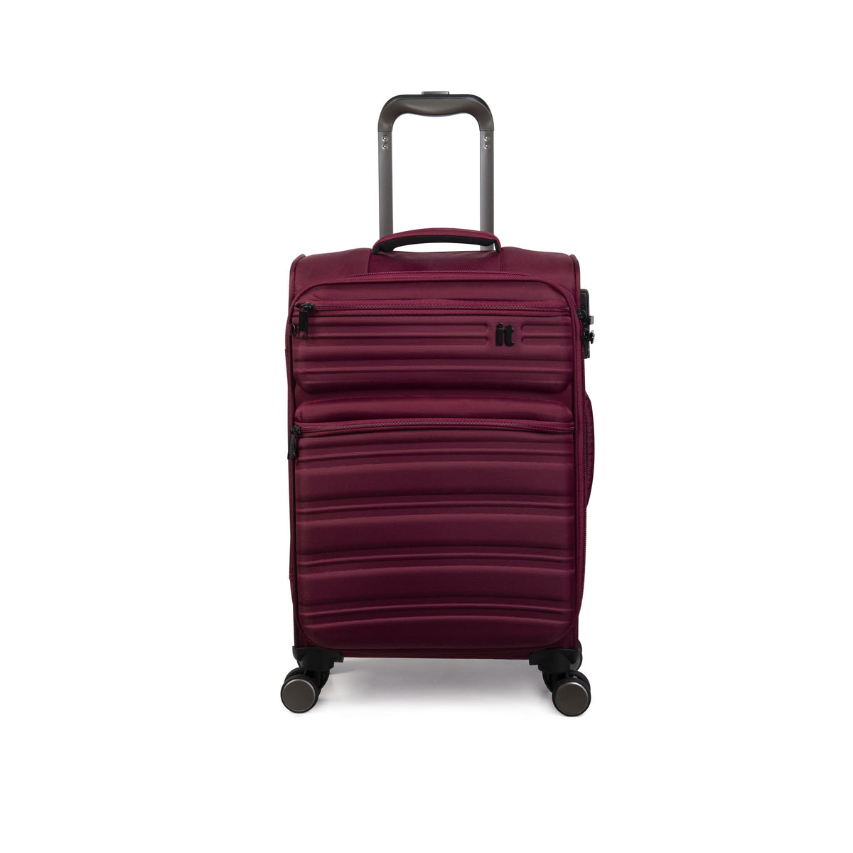 IT Luggage Fusional - 4pc Set (Dark Red)