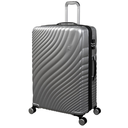IT Luggage Fluidity - 2pc Set (Metallic Silver)