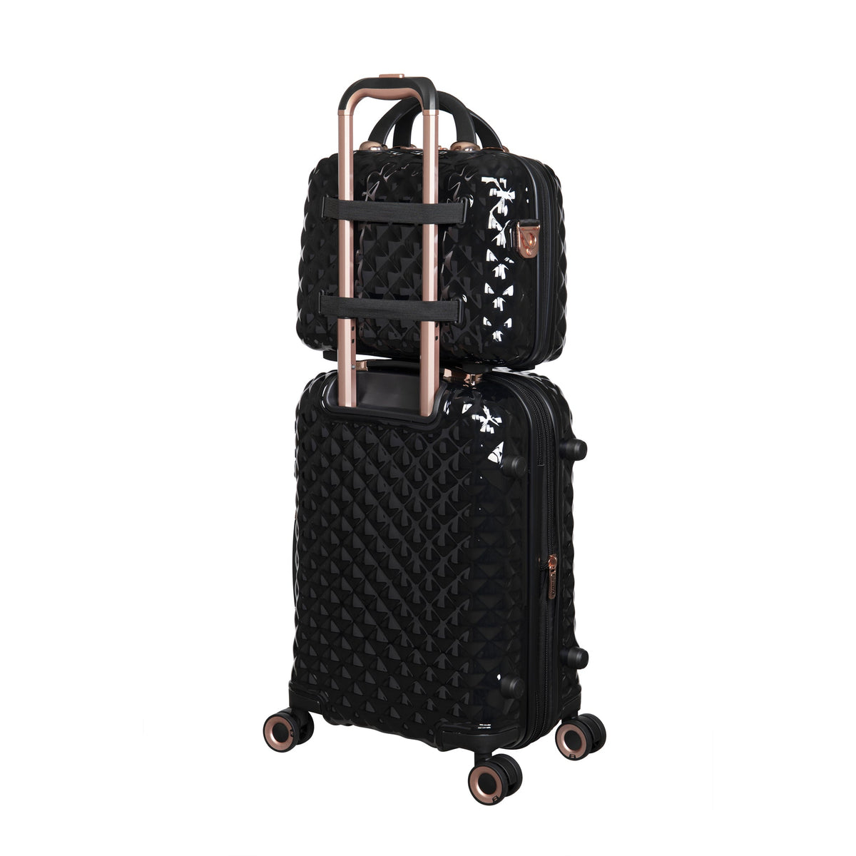 IT Luggage Glitzy - 5pc Set (Black)