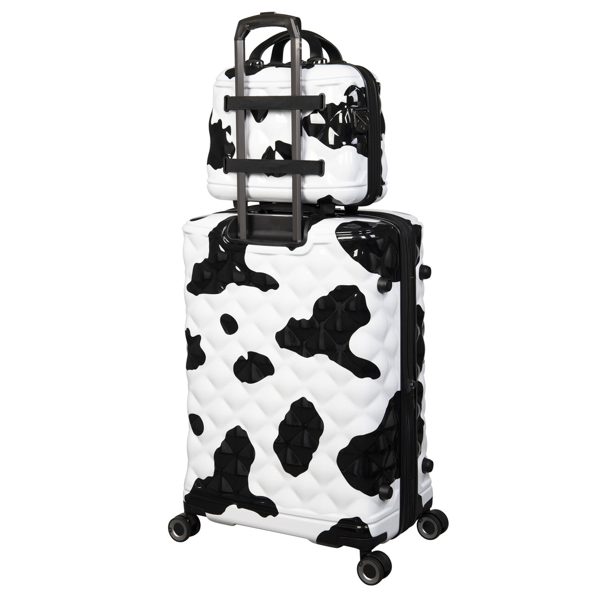 IT Luggage Indulging - 4pc Set (Moo Cow Print)