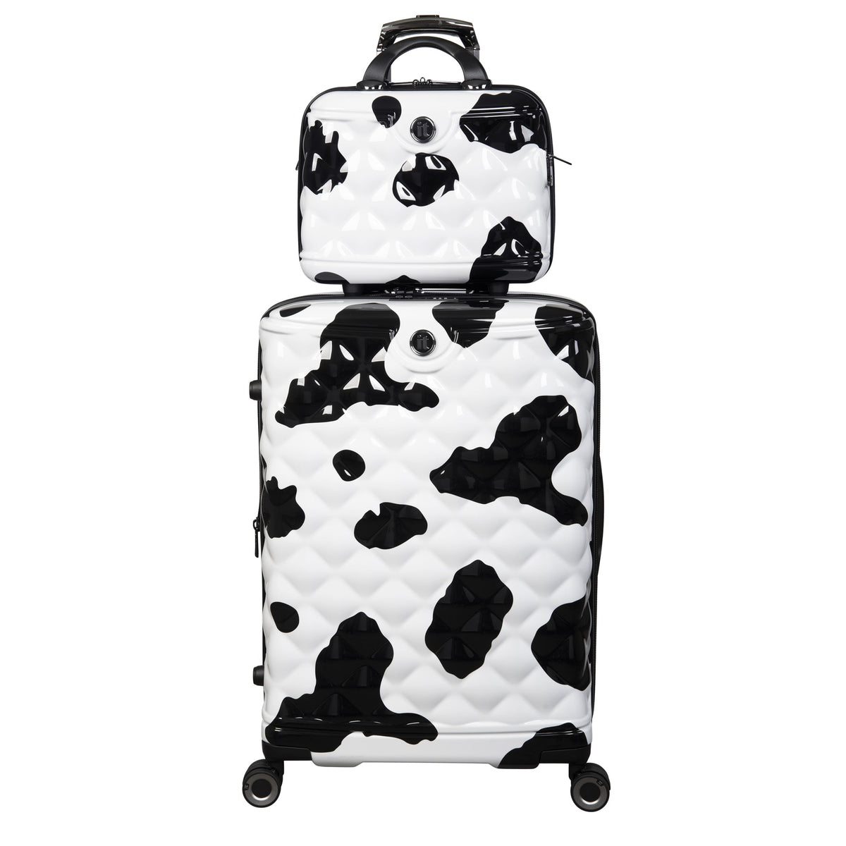 IT Luggage Indulging - 4pc Set (Moo Cow Print)