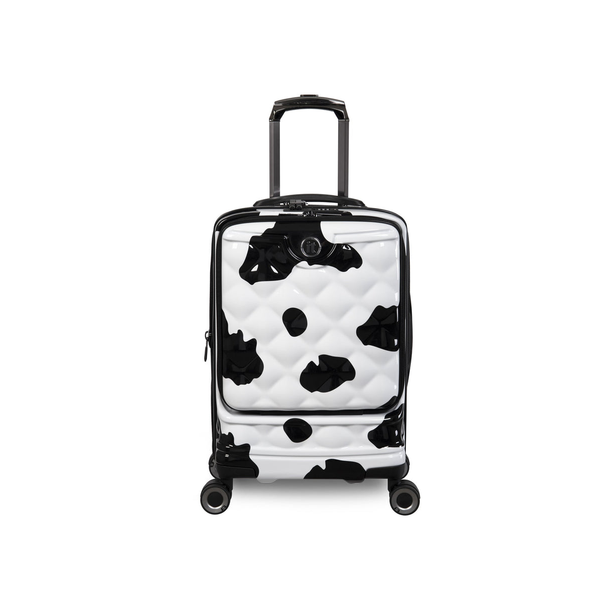 IT Luggage Indulging II - 4pc Set (Moo Cow Print)