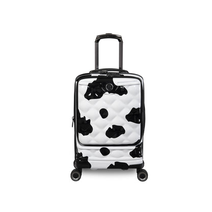 IT Luggage Indulging II - 4pc Set (Moo Cow Print)