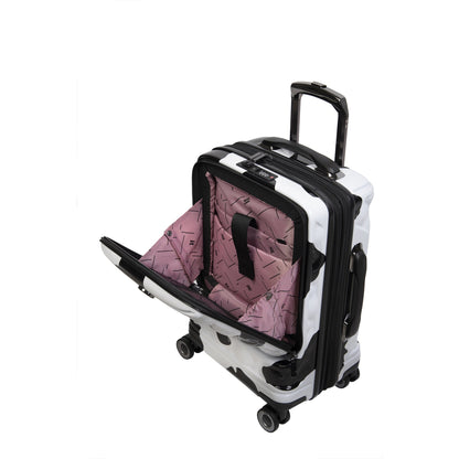 IT Luggage Indulging II - 4pc Set (Moo Cow Print)