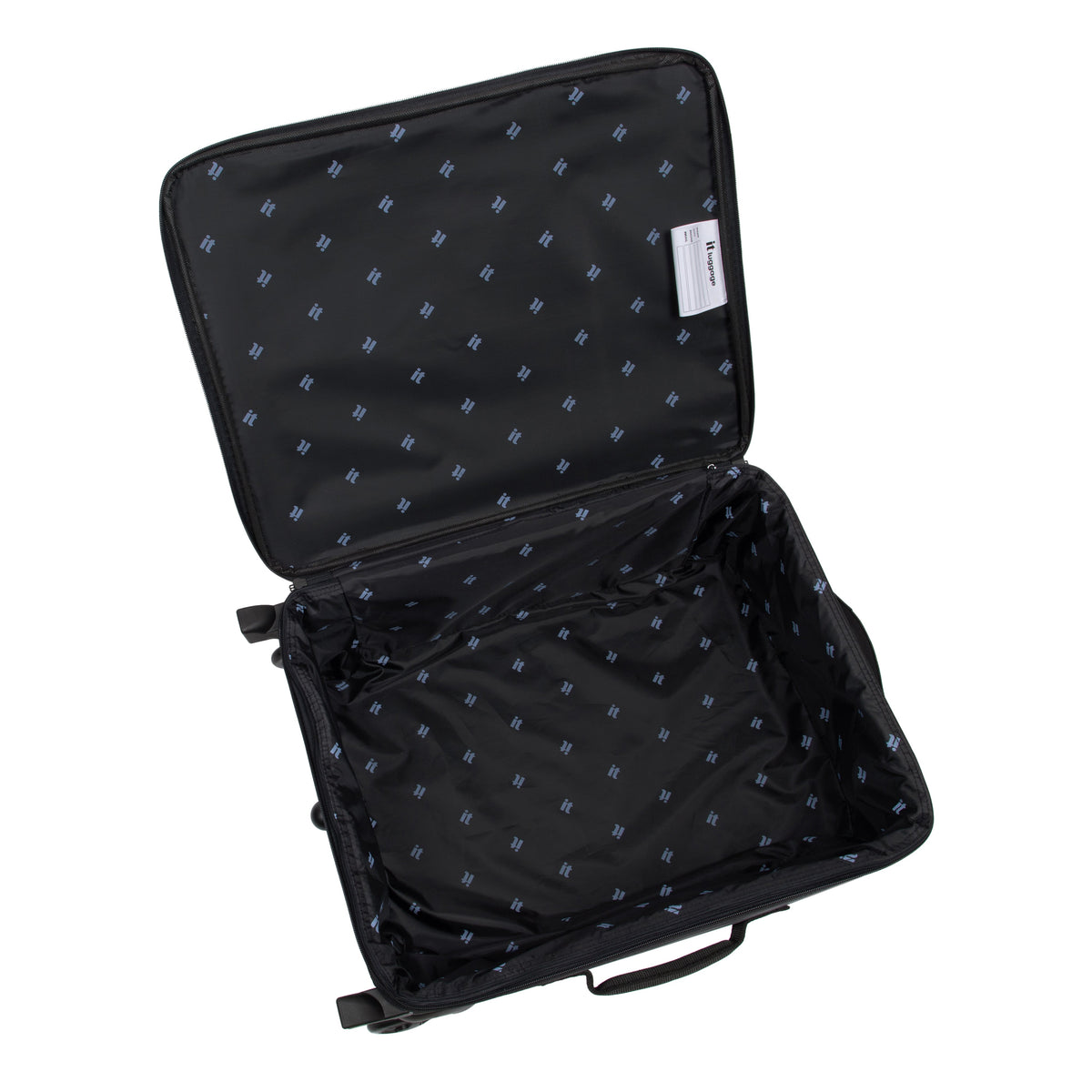 IT Luggage Atmospheric Wide Handle Design - 2pc Set (Black)