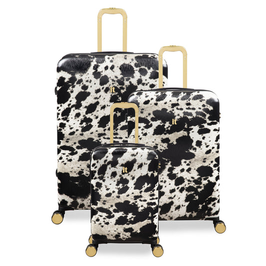 IT Luggage Sheen - 3pc Set (Textured Cow)