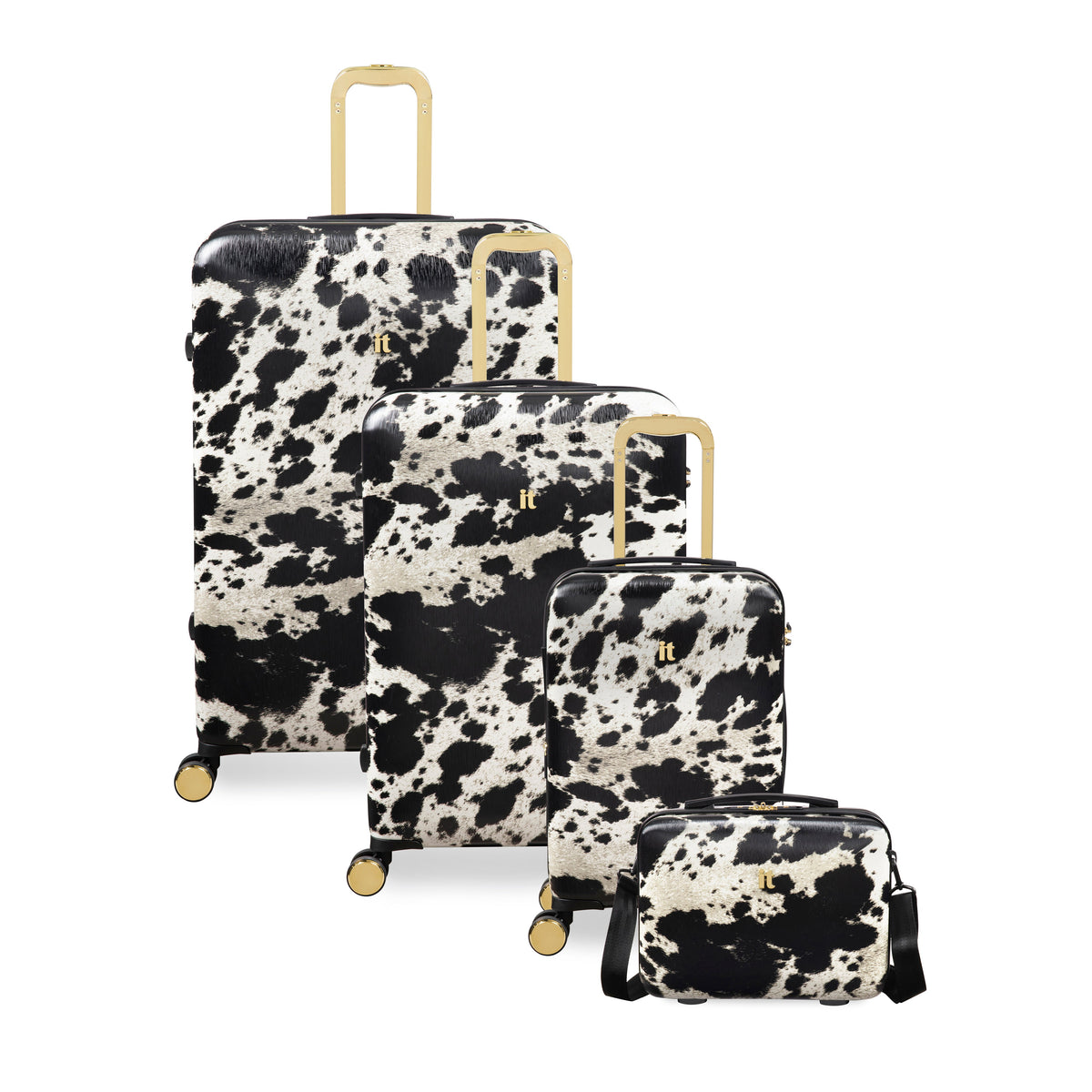 IT Luggage Sheen - Large (Textured Cow)