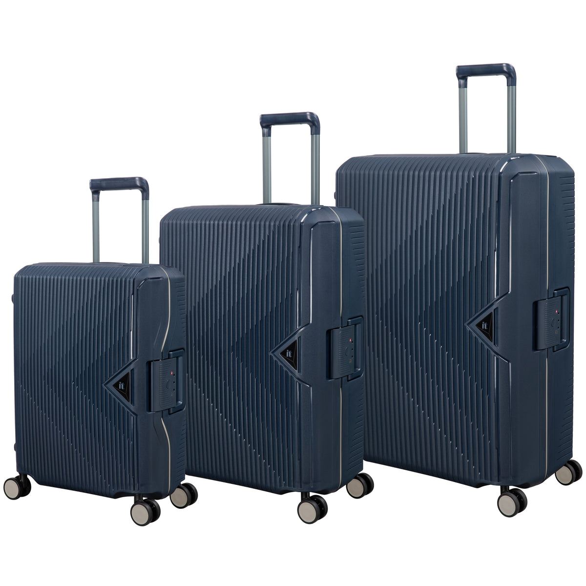 IT Luggage Tenacious - 3pc Set (Blueberry)