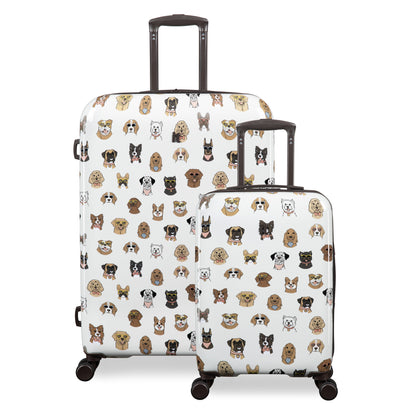 IT Luggage Sheen - Large (Groovy Dogs)