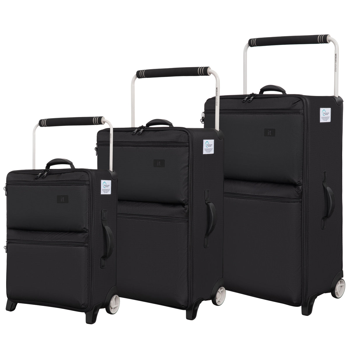 IT Luggage Popstar World's Lightest - Large (Black)