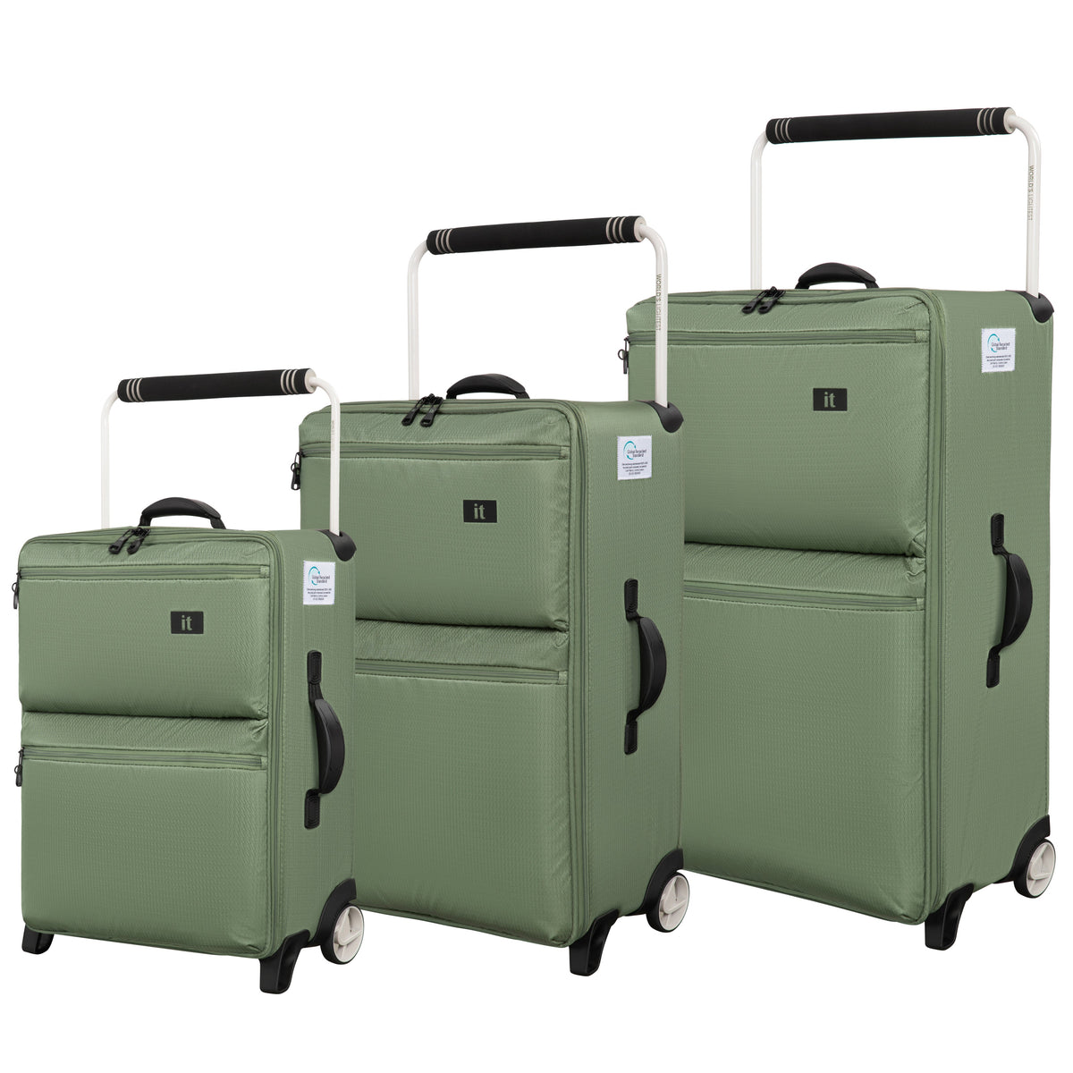 IT Luggage Popstar World's Lightest - Cabin (Oil Green)
