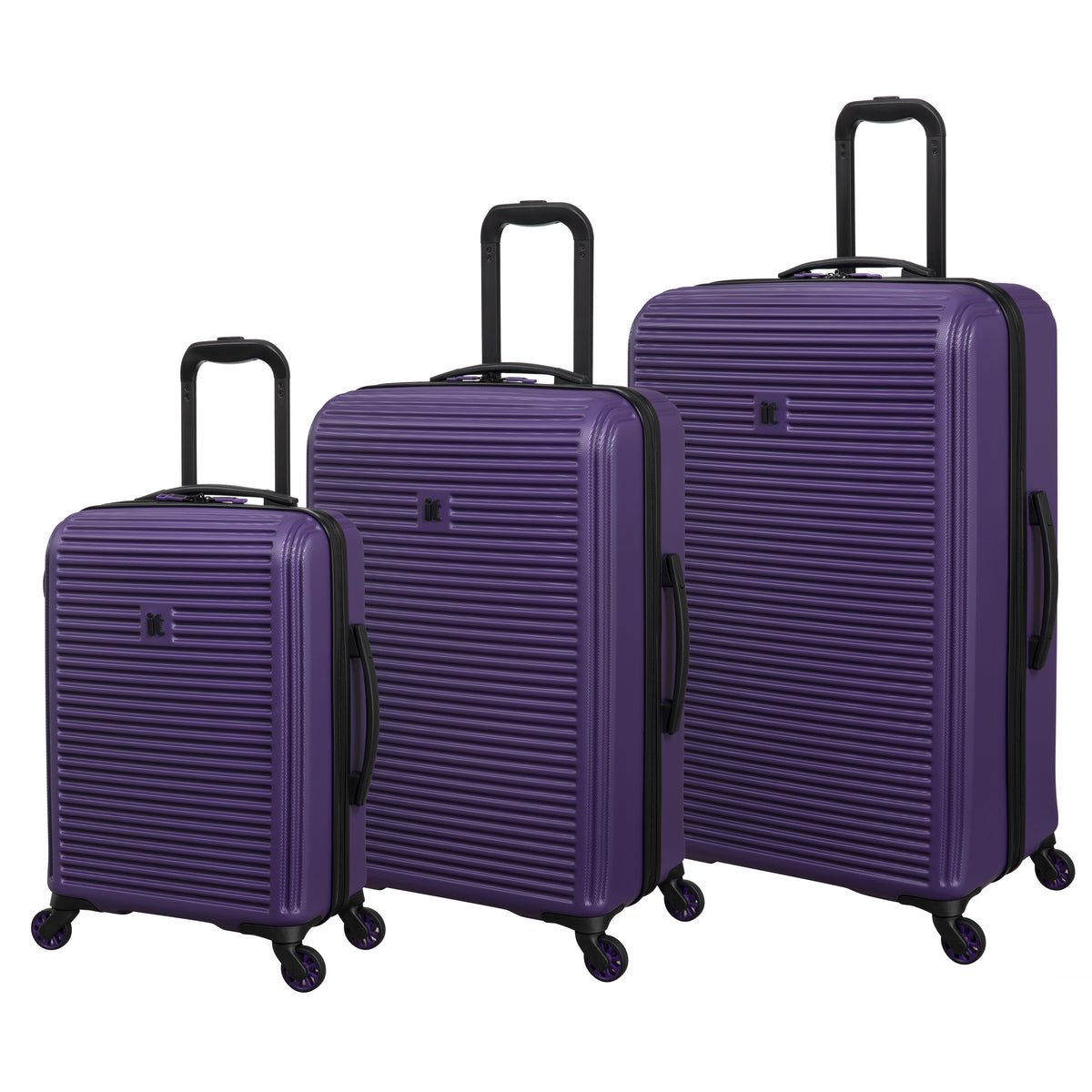 IT Luggage Shutter - 3pc Set (Purple)