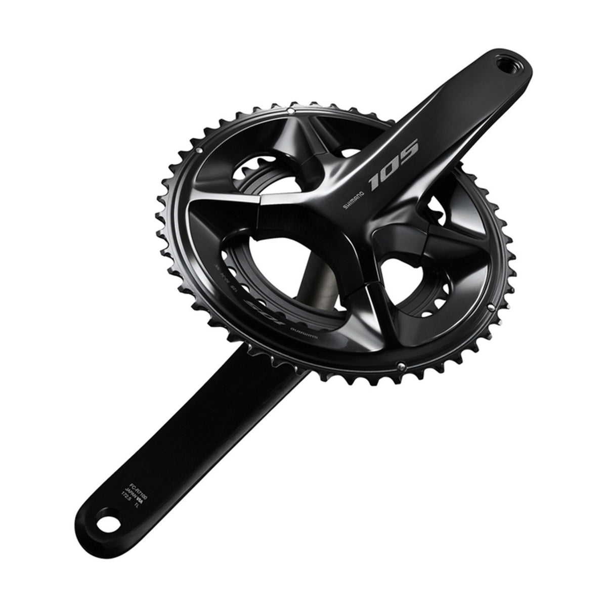  SHIMANO 105 FC-R7100 Hollowtech II Crankset Double/12-Speed