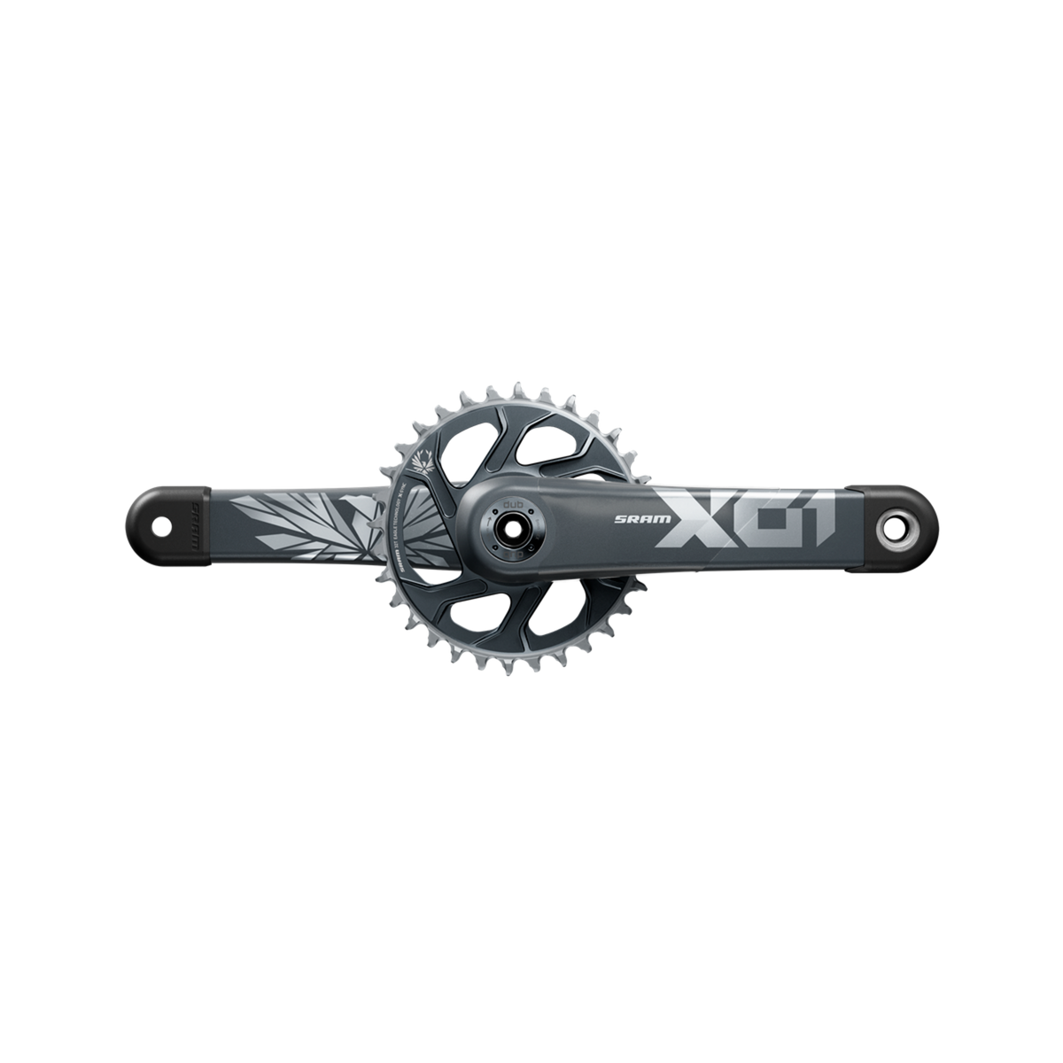  SRAM X01 Eagle™ DUB™ Crankset Lunar Polar (non-BOOST™)