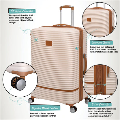 IT Luggage Replicating - Large (Crème)
