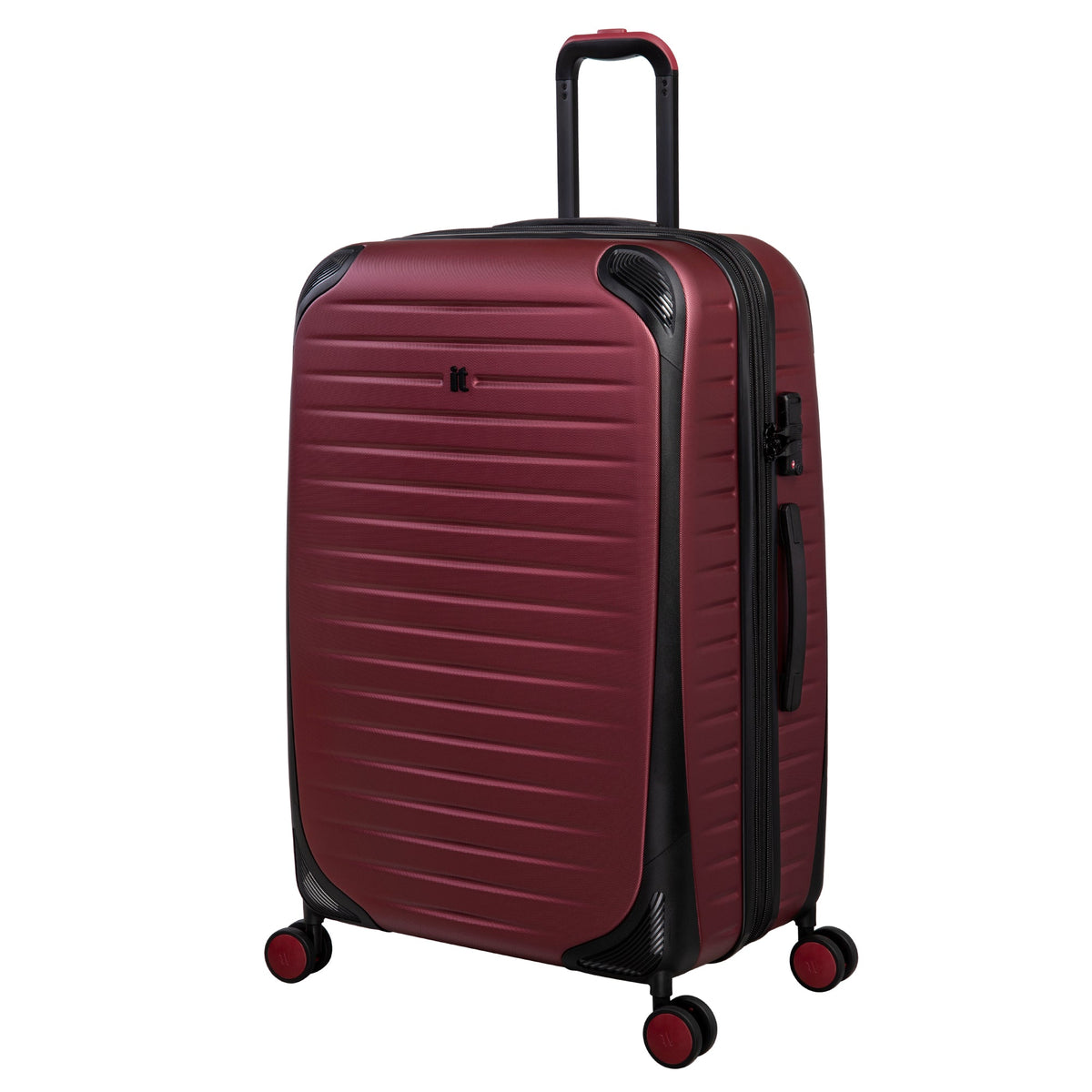 IT Luggage Lineal - 3pc Set (Wine Red)