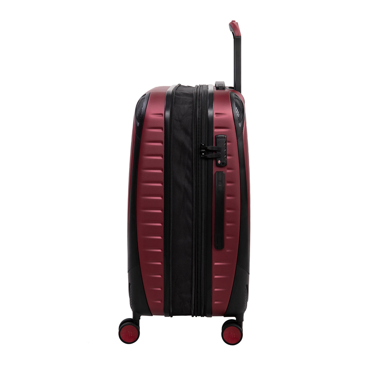 IT Luggage Lineal - 3pc Set (Wine Red)