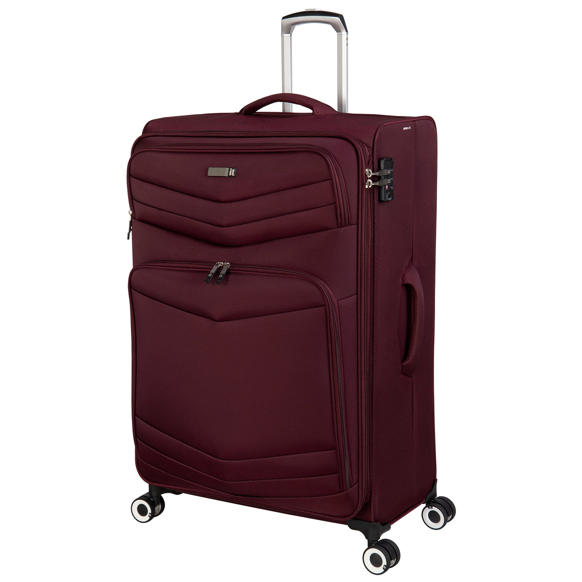 IT Luggage Intrepid - 4pc Set (Dark Red)