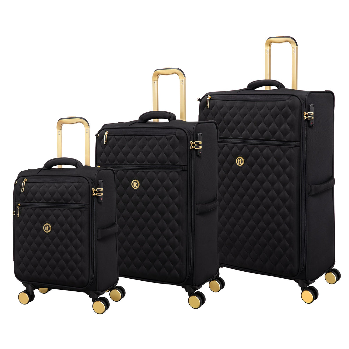 IT Luggage Glimmering - Medium (Black)