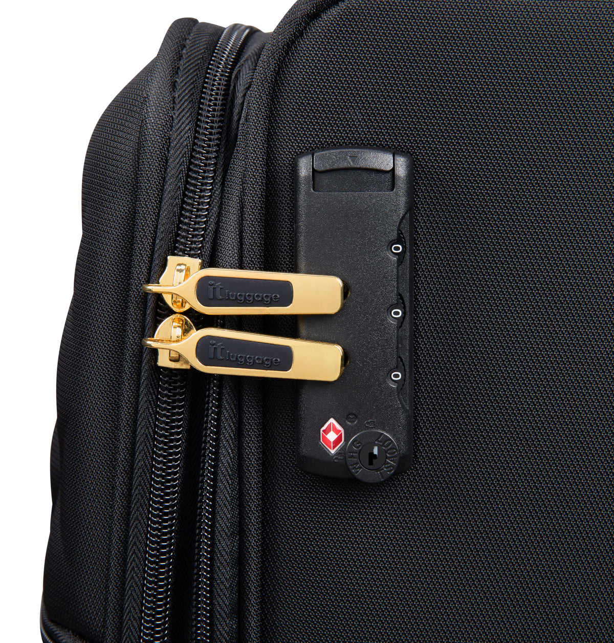 IT Luggage Glimmering - Medium (Black)