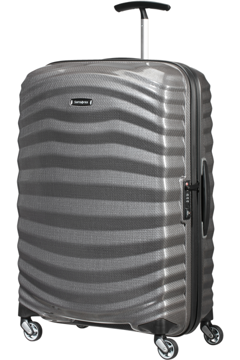  Samsonite Lite-Shock 69cm 4 Wheel Spinner Medium Suitcase