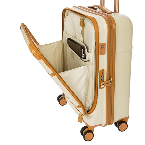  Bric's Bellagio 55cm 4-Wheel Cabin Case With USB Adapter
