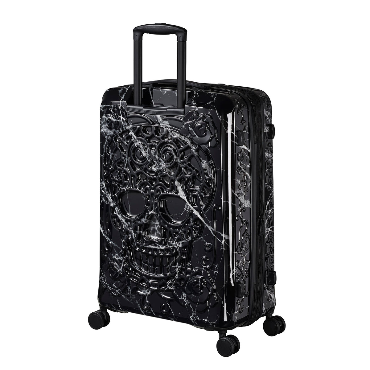 IT Luggage Candy Calavera - Underseat (Black Marble)