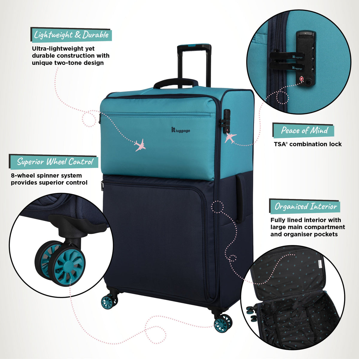  Duo-Tone - Extra Large (Capri Breeze / Dress Blues)