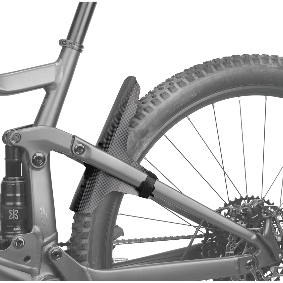  Topeak D-Flash Express FS Mudguard For Seat Stays Or Fork Mounting