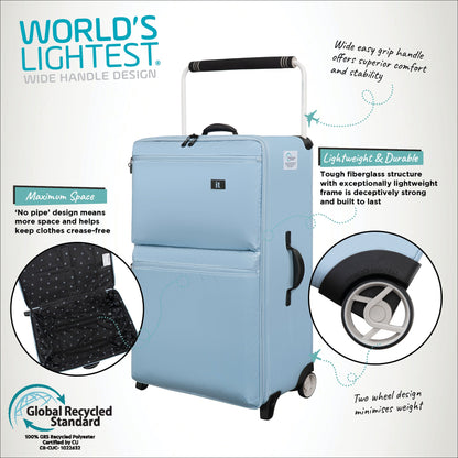IT Luggage Popstar World's Lightest - Medium (Celestial Blue)