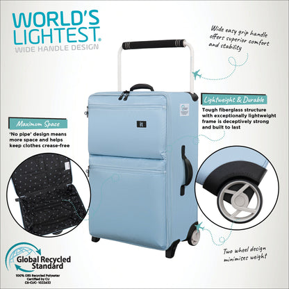 IT Luggage Popstar World's Lightest - Large (Celestial Blue)