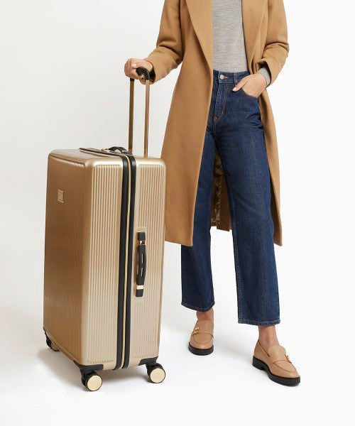  Dune London Olive 77cm Large Suitcase