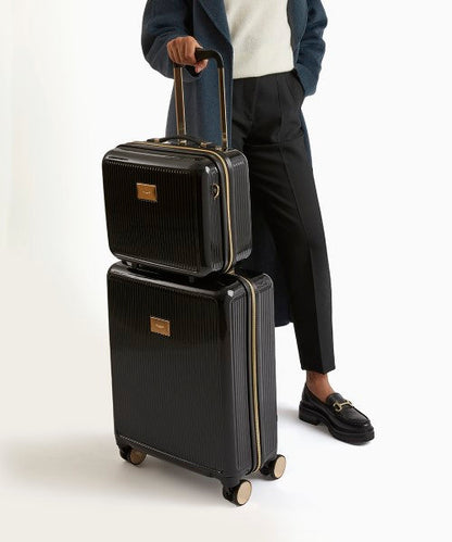  Dune London Olive Vanity Case