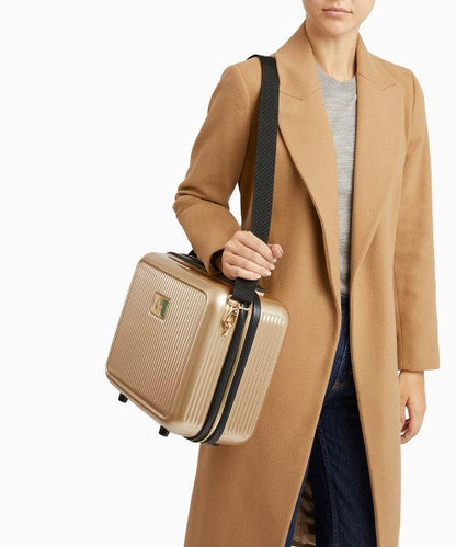  Dune London Olive Vanity Case