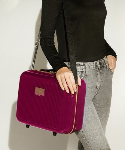  Dune London Olive Vanity Case