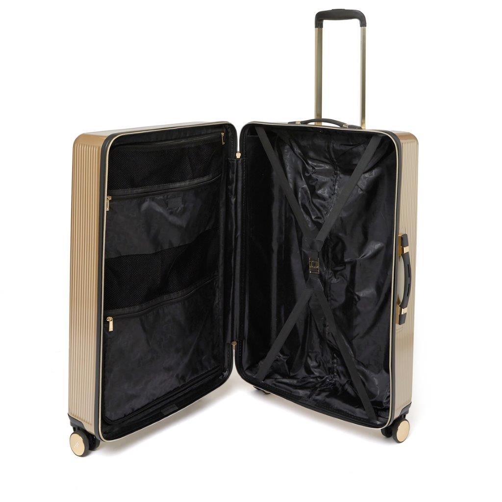  Dune London Olive 77cm Large Suitcase