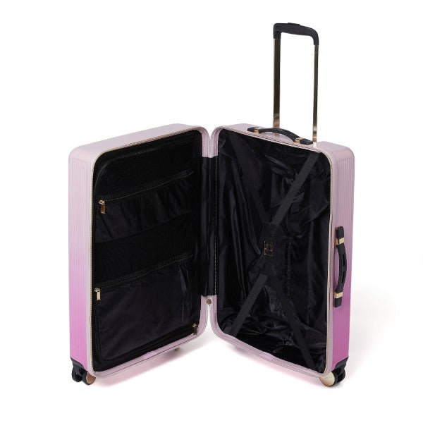  Dune London Olive Dip Dye 67cm Medium Suitcase