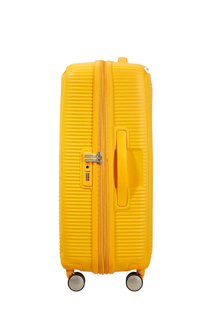 American Tourister Soundbox 67cm 4-Wheel Spinner Expandable Suitcase