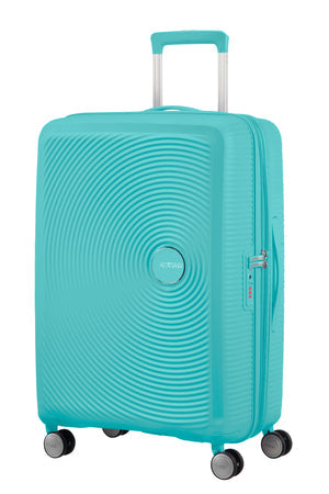  American Tourister Soundbox 67cm 4-Wheel Spinner Expandable Suitcase