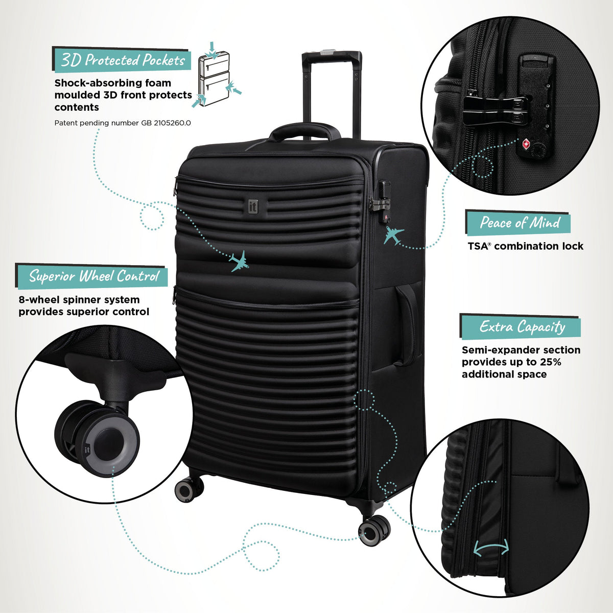 IT Luggage Precursor - Large (Black)